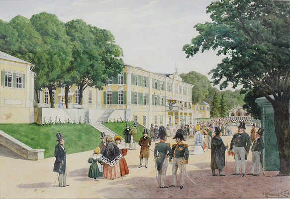 Крыжицкий Константин Яковлевич. Дворец в Кадриорге